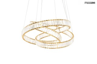 Moosee MOOSEE lampa wisząca WAVE 80 złota