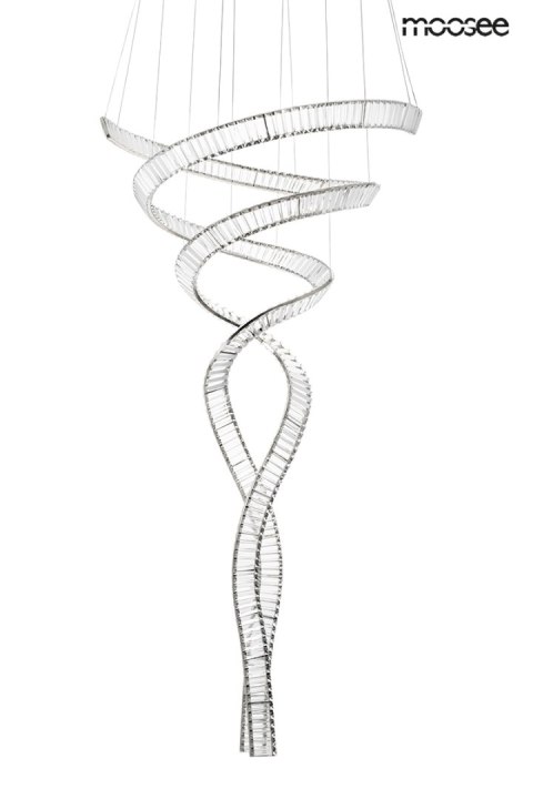 Moosee MOOSEE lampa wisząca WAVE CORDON 2B chrom