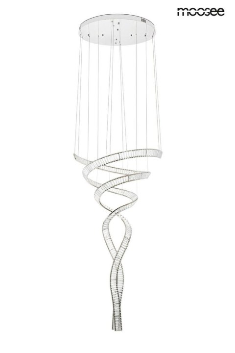 Moosee MOOSEE lampa wisząca WAVE CORDON 2B chrom