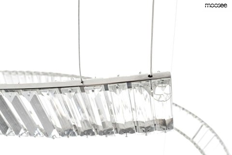 Moosee MOOSEE lampa wisząca WAVE CORDON 2B chrom