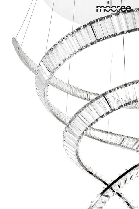 Moosee MOOSEE lampa wisząca WAVE CORDON 2B chrom