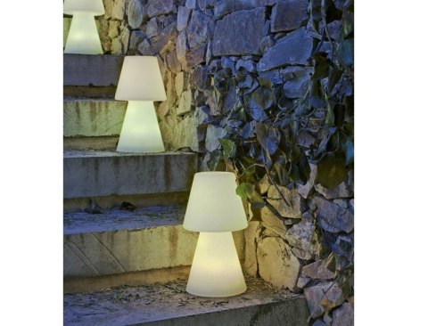 New Garden NEW GARDEN lampa LOLA 30 BATTERY biała
