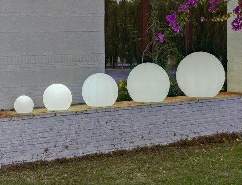 New Garden NEW GARDEN lampa ogrodowa BULY 50 CABLE biała