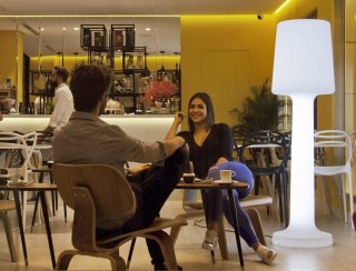 New Garden NEW GARDEN lampa ogrodowa CARMEN 110 BATTERY biała