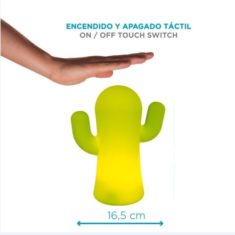 New Garden NEW GARDEN lampa ogrodowa PANCHITO LIMA INDOOR & OUTDOOR BATTERY limonkowa
