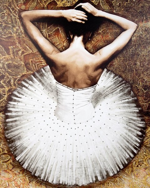 King Home Obraz BALLERINA 1 100x120 cm