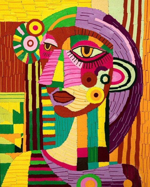 King Home Obraz PABLO 90x110 cm