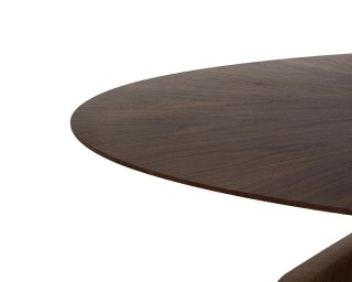 King Home Stół UFO 240 brązowy, naturalny fornir