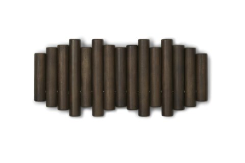 Umbra UMBRA wieszak na ubrania PICKET RAIL ciemny orzech