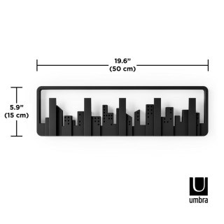 Umbra UMBRA wieszak na ubrania SKYLINE czarny