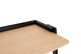 King Home Biurko COMPAS czarne