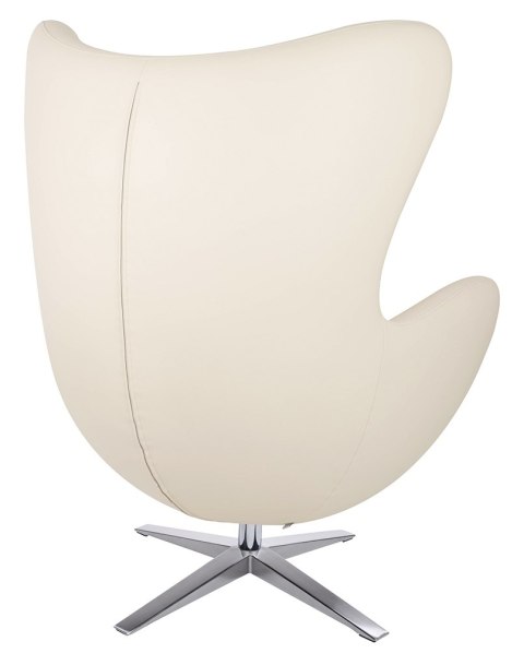 King Home Fotel EGG SZEROKI PU beżowy