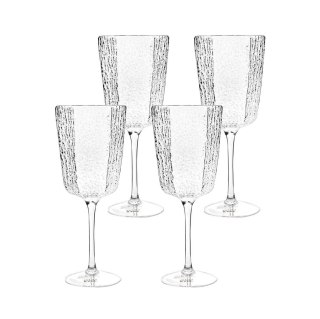 Kare Design KARE komplet 4 kieliszków do wina CASCATA 440 ml