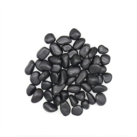 King Home Kamień OTOCZAK 2-3 cm 20 kg polerowany czarny