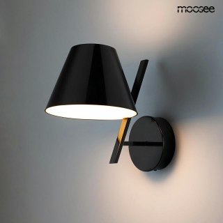 Moosee MOOSEE lampa ścienna MAGO czarna