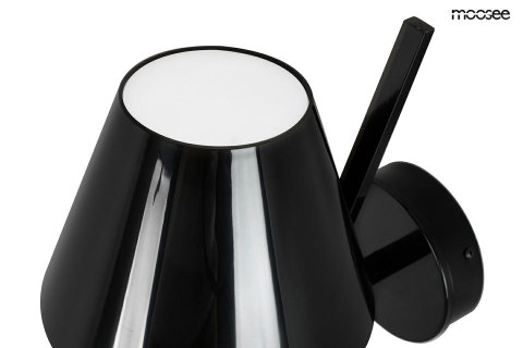 Moosee MOOSEE lampa ścienna MAGO czarna
