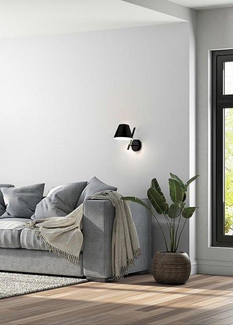 Moosee MOOSEE lampa ścienna MAGO czarna
