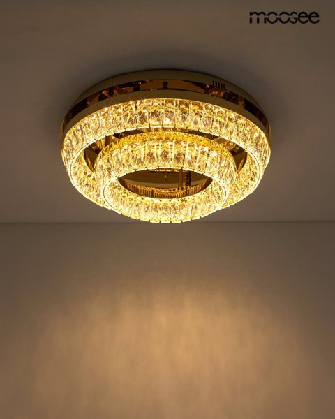 Moosee MOOSEE lampa sufitowa / plafon SAVOY 2 złota