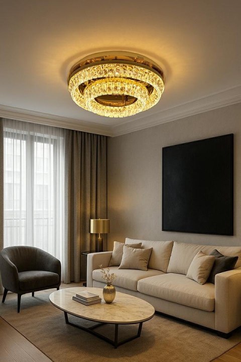 Moosee MOOSEE lampa sufitowa / plafon SAVOY 2 złota
