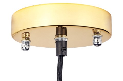 Moosee MOOSEE lampa wisząca ATOMIC GRANDE zlota