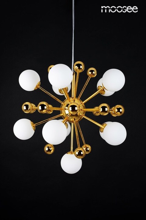 Moosee MOOSEE lampa wisząca AURELIA złota
