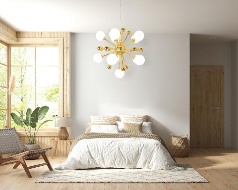 Moosee MOOSEE lampa wisząca AURELIA złota