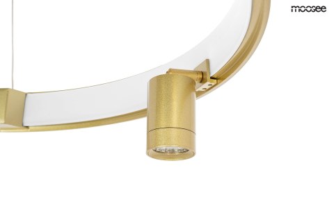 Moosee MOOSEE lampa wisząca CIRCLE SPOT 98 GOLD złota