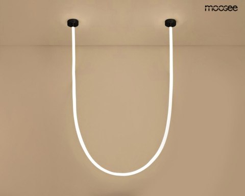 Moosee MOOSEE lampa wisząca LASSO 500 Smart czarna