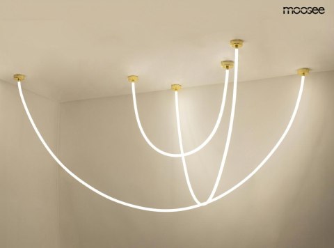 Moosee MOOSEE lampa wisząca LASSO 600 Smart złota