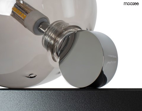 Moosee MOOSEE lampa wisząca LINEAL czarna