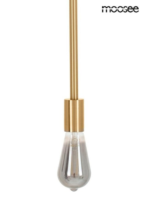 Moosee MOOSEE lampa wisząca RIVA 5 złota