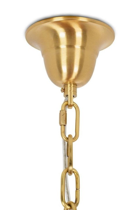 Moosee MOOSEE lampa wisząca TIFFANY 135 biała mosiądz / naturalne pióra