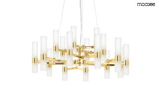 Moosee MOOSEE lampa wisząca TUBS 18 złota