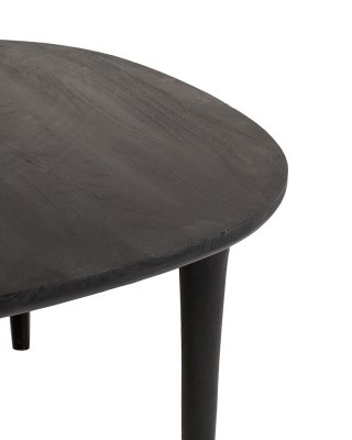 MaMaison MaMaison stół jadalniany LAMINAR 120 czarny / drewno