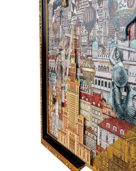 King Home Obraz WARSAW GIRL 110x174 cm