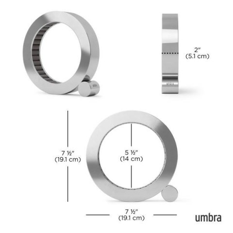 Umbra UMBRA organizer na biżuterię FERRIS chrom