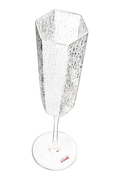 Kare Design KARE komplet 4 kieliszków do szampana CASCATA 250ml
