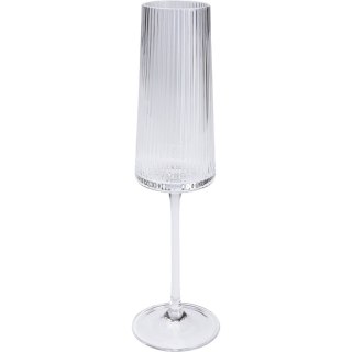 Kare Design KARE komplet 4 kieliszków do szampana RIFFLE 215 ml