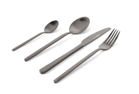 Kare Design KARE zestaw sztućców GLORIA MATT BLACK 16 szt.