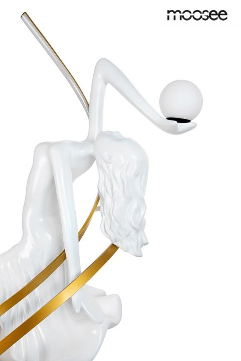Moosee MOOSEE lampa podłogowa DANCING QUEEN biała