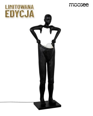 Moosee MOOSEE lampa podłogowa HUMAN HOUDINI czarna