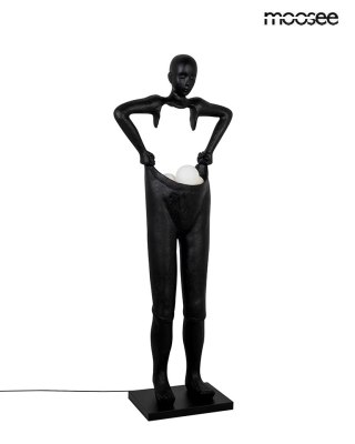 Moosee MOOSEE lampa podłogowa HUMAN HOUDINI czarna