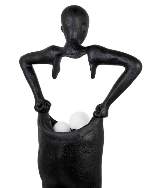 Moosee MOOSEE lampa podłogowa HUMAN HOUDINI czarna