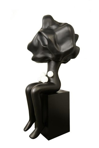 Moosee MOOSEE lampa podłogowa HUMAN IN THE CLOUDS czarna