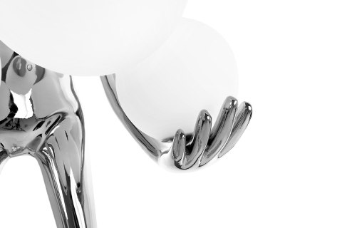 Moosee MOOSEE lampa podłogowa HUMAN SILVER PREMIUM