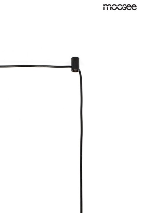 Moosee MOOSEE lampa ścienna BOWL DUO czarna