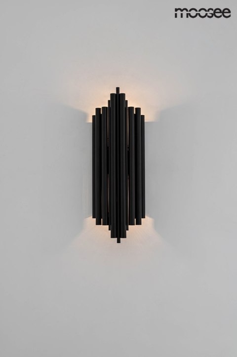 Moosee MOOSEE lampa ścienna HARMONIC BLACK czarna