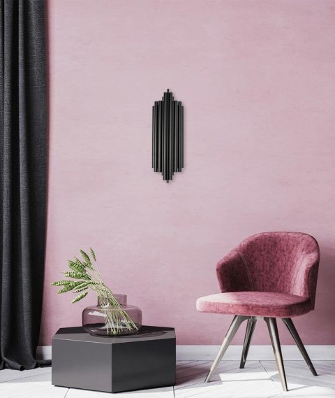 Moosee MOOSEE lampa ścienna HARMONIC BLACK czarna