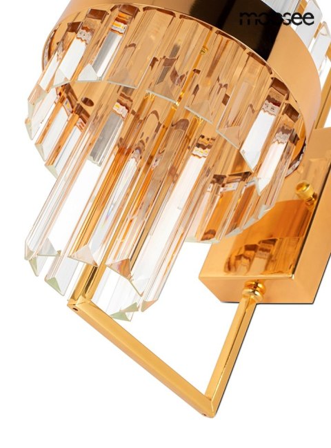 Moosee MOOSEE lampa ścienna IMPERO złota