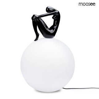 Moosee MOOSEE lampa stołowa UOMO 35 czarna